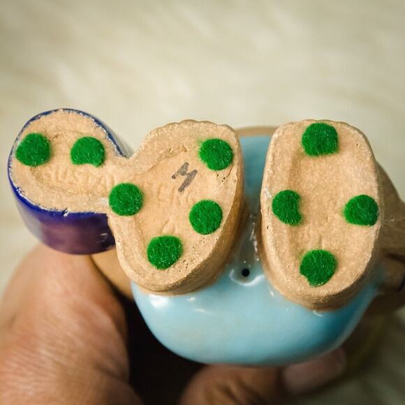 Vintage 1970s Lisa Larson West Vast Gustavsberg Stonewre Clay Ceramic Boy Bucket - Picture 6 of 7